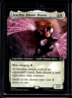 2025 Magic The Gathering Marvel Spider-Man Arachne, Psionic Weaver #0245 - Image 1