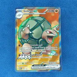 Golem ex 189/165 Full Art Holo Rare - Pokemon TCG Sv: Scarlet & Violet 151 - Image 1