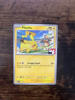 Pikachu SVP 101 Scarlet & Violet Promo Sealed Pokemon League - NM - Image 1