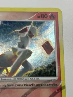 Pokemon Arceus AR3 Platinum Arceus Holo LP - Image 4