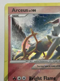 Pokemon Arceus AR3 Platinum Arceus Holo LP - Image 5