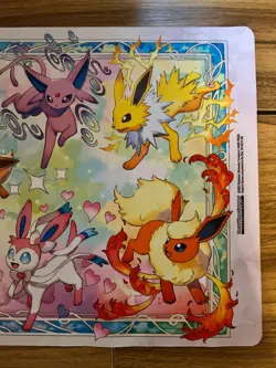 Pokemon Prismatic Evolutions Eeveelutions Playmat – UPC Exclusive - Image 4
