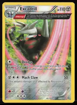 Excadrill (Omega) XY - Primal Clash #97/160 Holo Rare - Pokemon TCG - Image 1