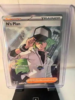 Pokemon TCG N's Plan 163/086 Sv: Black Bolt Holo - Image 1