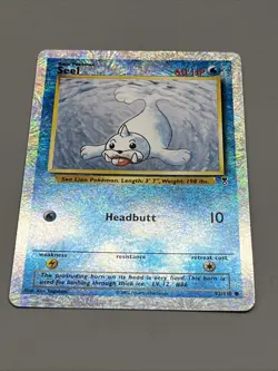 SEEL Legendary Collection POKEMON Silver Reverse Holo 2002 Trading Card 92/110 - Image 2