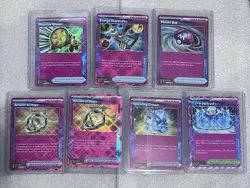 Lot Of 7 Pokemon Trainer Cards. 182/191 176/191 153/162 162/191 142/142 184/187 - Image 1