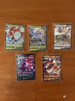 Lot Of 5 Pokemon V Cards NM - Image 1