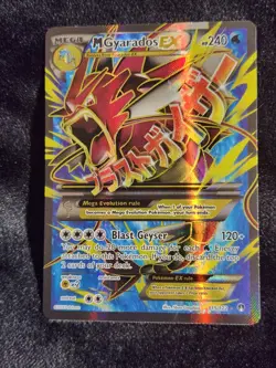 Pokemon M Gyarados EX Full Art Holo Ultra Rare Breakpoint 115/122 NM - Image 1