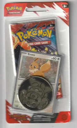 Pokemon TCG Destined Rivals 2025 Eevee Booster Pack NEW SEALED 27708 - Image 1
