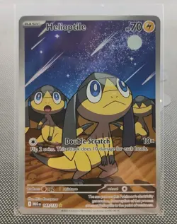 Pokemon TCG - Helioptile 143/132 - Me01:Mega Evolution - Illustration Rare Holo - Image 1