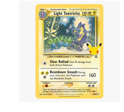 Pokemon PSA 8 2021 Pokemon Celebrations Light Toxtricity Holo #SWSH137 - Image 1