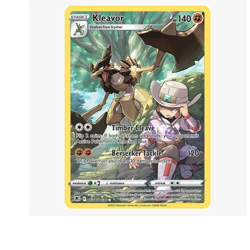 Pokemon PSA 9 TCG Kleavor Sword & Shield - Astral Radiance TG08 Holo Rare - Image 1