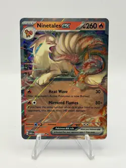 Pokemon Ninetales ex SV: Scarlet & Violet 151 038/165 Near Mint NM - Image 1