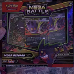 Pokemon TCG Mega Battle Deck Mega Gengar Ex Brand New Sealed - Image 1