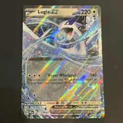 2025 Pokemon Promo Lugia EX Holo – Pre-Release Stamp 082/131 – Starfall Spark - Image 1