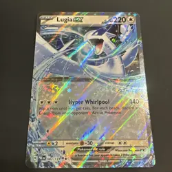 2025 Pokemon Promo Lugia EX Holo – Pre-Release Stamp 082/131 – Starfall Spark - Image 2