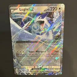 2025 Pokemon Promo Lugia EX Holo – Pre-Release Stamp 082/131 – Starfall Spark - Image 3