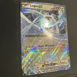 2025 Pokemon Promo Lugia EX Holo – Pre-Release Stamp 082/131 – Starfall Spark - Image 4