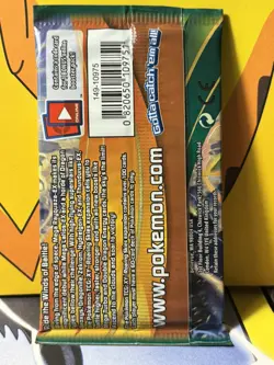 RARE Pokemon XY TCG Roaring Skies Sealed Booster Pack - Mega Rayquaza Pack Art 820650109751 - Image 2