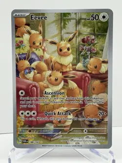 Eevee 188/167 Illustration Rare Twilight Masquerade Pokemon Near Mint - Image 3