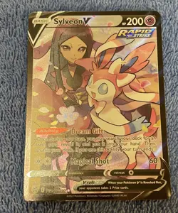 Sylveon v TG14/TG30 Character Rare English Pokemon Brilliant Stars Wow 🔥🔥 - Image 1