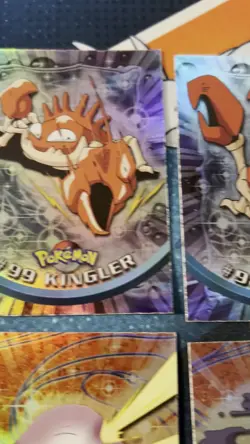 Pokemon Topps TV Animation Edition Rainbow foil lot of 9 - Image 2