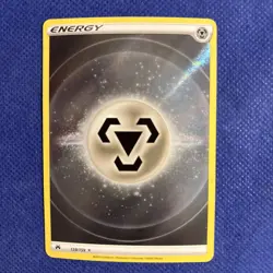 Pokemon Basic Metal Energy 159/159 Ultra Rare Crown Zenith Textured Holo - Image 1