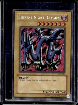 2002 Yu-Gi-Oh! Magic Ruler North American English Serpent Night Dragon #MRL-103 - Image 1