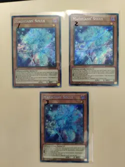 3x Yugioh! Magicians’ Souls BROL-EN066 Secret Rare 1st Ed LP - Image 1