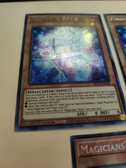 3x Yugioh! Magicians’ Souls BROL-EN066 Secret Rare 1st Ed LP - Image 4