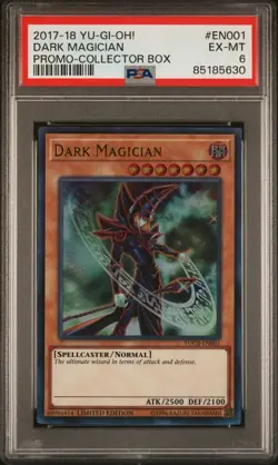 Yu-Gi-Oh! PSA 6 TCG Dark Magician Yu-Gi-Oh! Unique & Misc Promos Yucb-En001 - Image 1