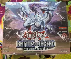 YU-GI-OH! ~ BATTLES OF LEGEND: TERMINAL REVENGE 1st Edition booster box Sealed - Image 1