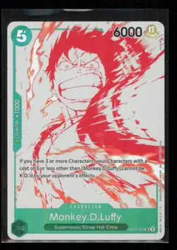 Monkey.D.Luffy OP07-033 One Piece One Piece Promotion Cards NM - Image 1