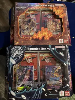 One Piece Illustration Box IB05 + IB06 Vol 5 & 6 - ENG Sealed NEW ✅ in hand - Image 1