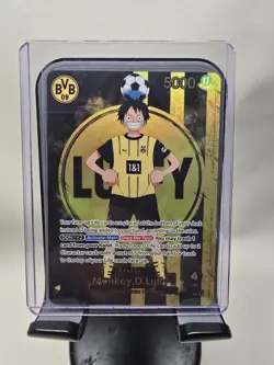 One Piece x BVB Borussia Dortmund Promo Card Monkey D Luffy ST13-003 - Image 3