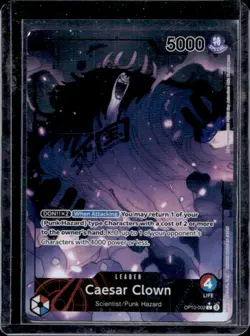 One Piece Royal Blood Caesar Clown English #OP10-002 - Image 1
