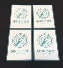 (4x) One Piece English The Azure Sea's Seven Don!! Card Alternate Art NM - Image 4