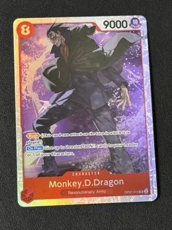 OP07- 015 Monkey.D.Dragon Foil - One Piece - 500 Years in the Future - Image 1