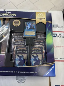 Disney Lorcana First Chapter Collector Set Bundle CostCo NEW IN HAND! - Image 2