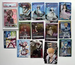 (18x) Union Arena SR English Lot. 1 PSA 10 SR* 1 Star Card. - Image 1