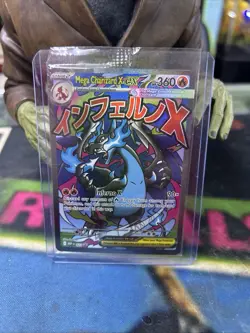 Mega Charizard X Ex 23 Promo Card Phantasmal Flames New Sealed + Oricorio Ex - Image 1