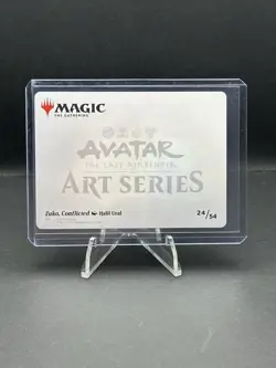 Zuko, Conflicted Art Card (Gold-Stamped Signature) [Avatar: The Last Airbender - Image 2