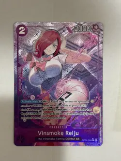 Vinsmoke Reiju OP06-068 C Full Art PRB01 Premium Booster ONE PIECE Card The Best - Image 2