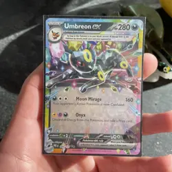 Pokemon TCG Umbreon EX 060/131 Double Rare Holo Card Prismatic Evolutions - Image 1