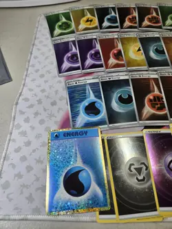 Pokemon Lot Of 58 Holo Energy Cards NM SWSH S&V - Image 2