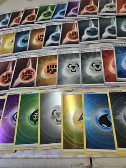 Pokemon Lot Of 58 Holo Energy Cards NM SWSH S&V - Image 3