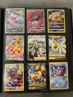 Pokemon Binder with Rare Cards - Image 3