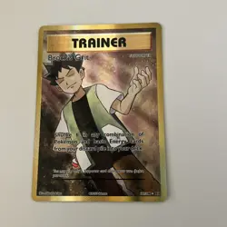 Brock's Grit (Full Art) 107/108 Evolutions Holo Trainer Pokemon Card - Image 1