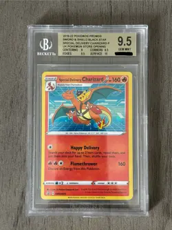 Pokemon Special Delivery Charizard SWSH Promo Card SWSH075 BGS 9.5 - Image 1