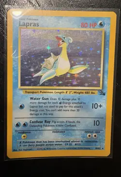 Lot Of 3 Rare Holo Fossil Edition Pokemon Cards - Image 3